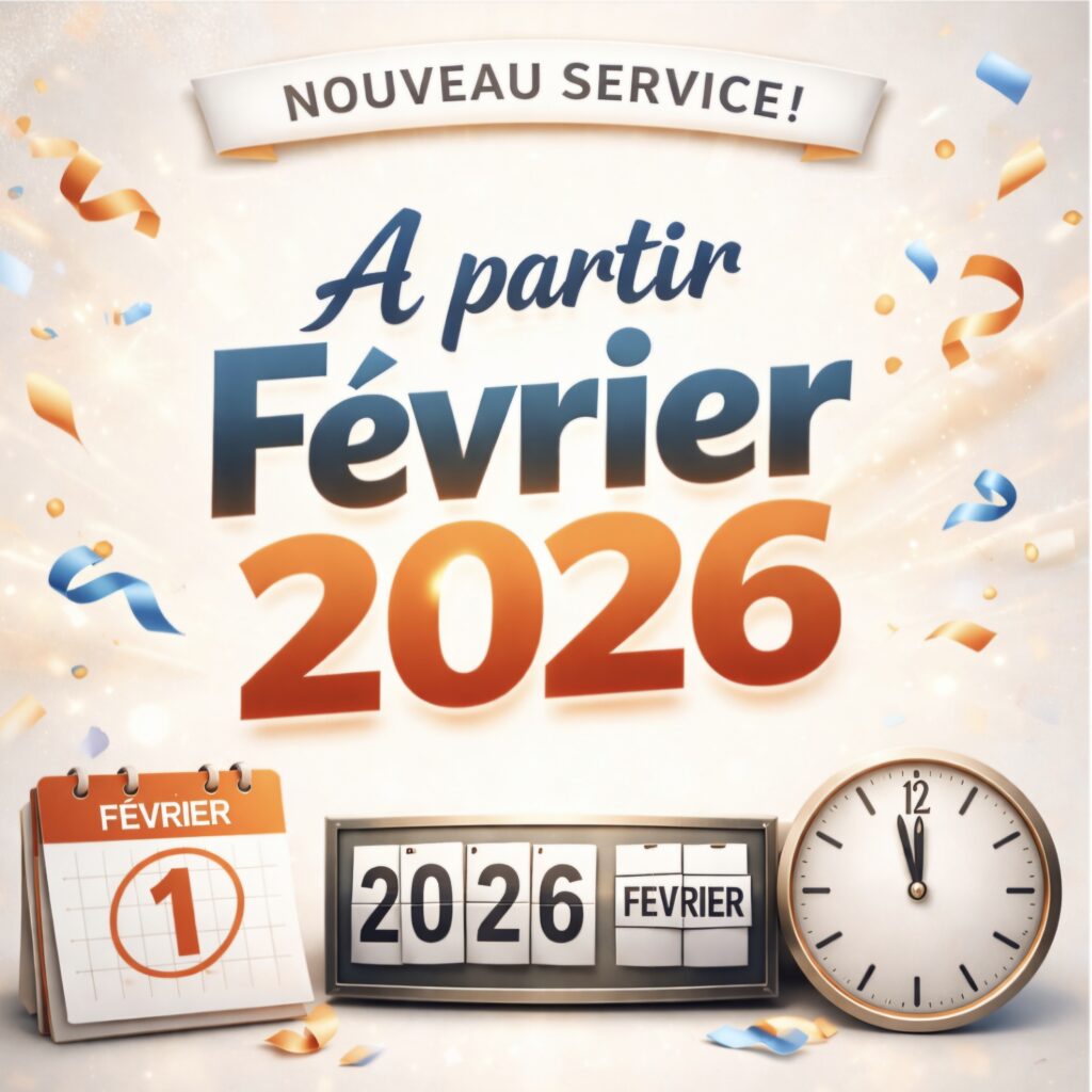 Nouveau service d'immatriculation à partir du 26 février 2026